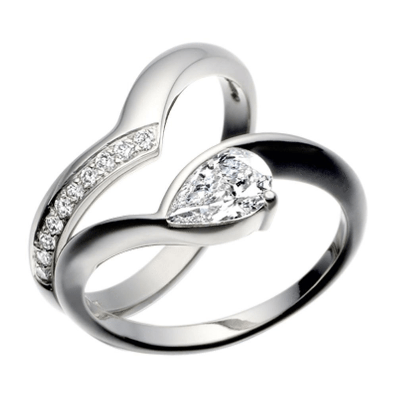 Thin Band Engagement Rings Durham Rose