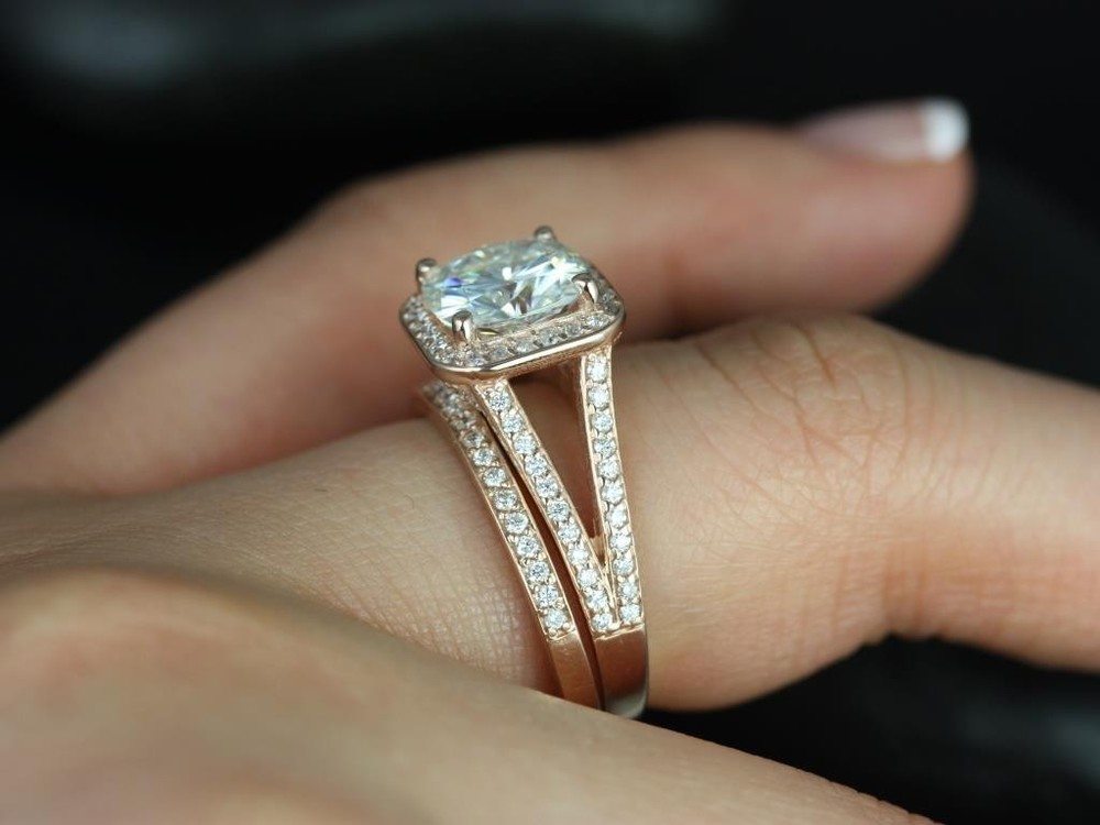 Thin Band Engagement Rings Durham Rose