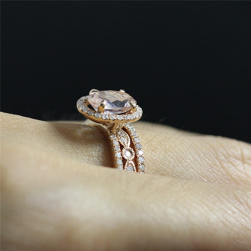 Thin Band Engagement Rings Durham Rose