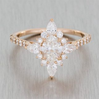 Custom engagement rings by Durham Rose