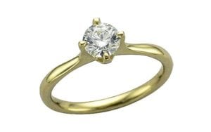 Understated Elegant Engagement Ring - Portfolio