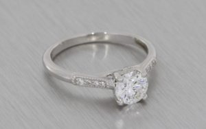Scroll Engagement Ring - Portfolio