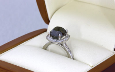 Black Diamond: The Custom Engagement Rings Everyone is Talking About