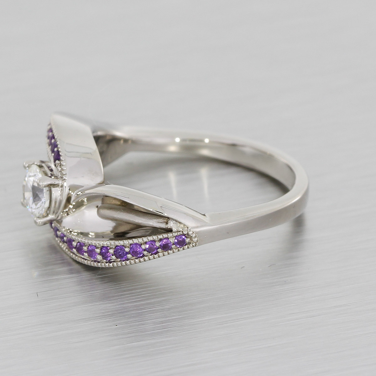 Limited time 12% off | South African Amethyst Sterling Silver Ring (Full  Clean Body VS Level) - Shop Nature¹¹ General Rings - Pinkoi